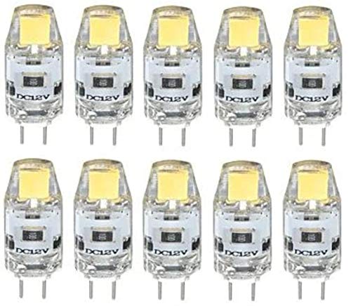 Ampoule LED G4 12V 1W blanche dimmable pour luminaire en cristal