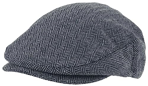 Brixton Hooligan Snap Cap Grey/Black Lg (7 1/2) #TOP17