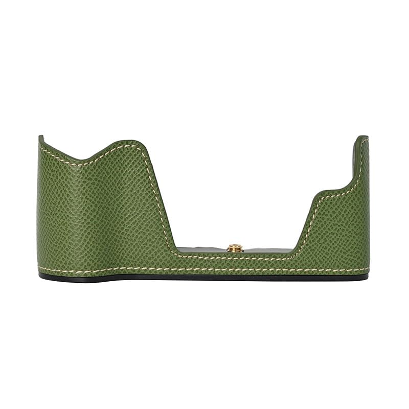 Funda de cuero medio para cámara Olympus OM-D E-M10 Mark IV miniatura 3