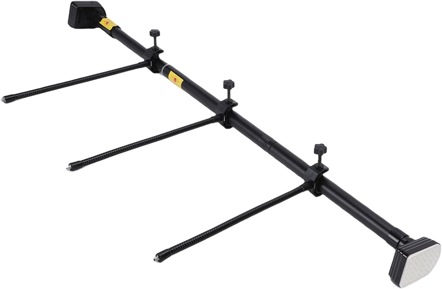 BAFOVY Garland Hanger for 31.5in-40in Doors Heavy Duty Adjustable Xmas Wreath Hook Tension Rod 20lb Load Bearing with Non Slip Pads for Holiday Decorations