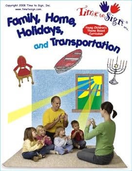 Paperback Time To Sign Family, Home, Holidays, and Transportation Book