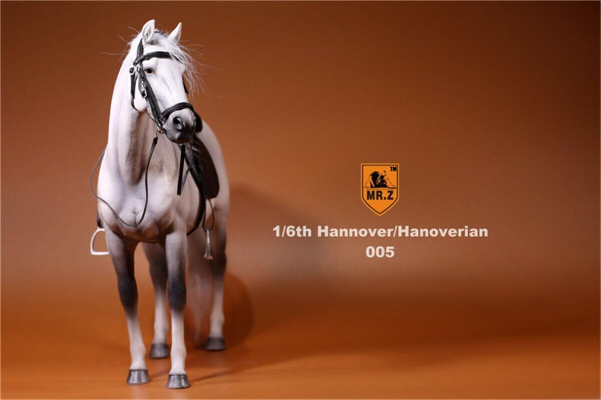 AMITD Mr.Z 1:6 Scale Germany Hanover Horse Figure Hanoverian Steed Animal Figure (MRZ005)