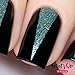 Whats Up Nails - Triangle Tape Nail Stencils Stickers Vinyls for Nail Art Design (1 Sheet, 50 Strips)