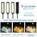 Luz de Lectura Recargable, YINSAN Lampara Libro, 9 LED con 9 Modos...