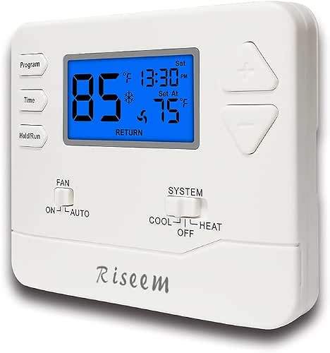Programmable Thermostat for Home, 5-1-1 Day Programmable,Multi-Stage,2 Heat/2 Cool,Digital Energy-Saving