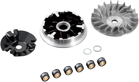 Amazon ポッシュフェイス Posh Faith ハイスピードプーリ セット Yamaha ヤマハ シグナスx Sr Cygnus X Sr 用022010 バイク用プーリー 車 バイク