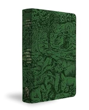 Book cover KJV Majestic Illuminated Bible (Emerald LeatherLuxe)