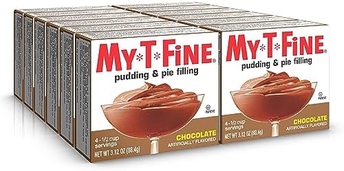 My T Fine Pudding, Chocolate, 3.125-Ounce (Pack of 12)