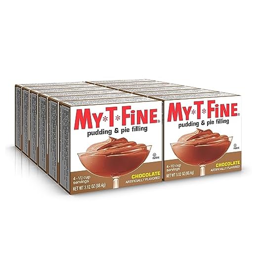 My T Fine Pudding, Chocolate, 3.125-Ounce (Pack of 12)