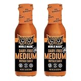 Noble Made by The New Primal, Medium Buffalo Dipping & Wing Sauce, Whole30 Approved, Paleo, Keto, Ve