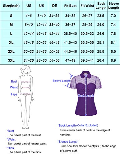 Belle Poque Women's Summer Short Sleeve Lapel Collar Slim Tees T-Shirts Blouse Black Size Xl Bp574-1 #TOP2