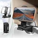 Nextpal Airplane Phone Holder, Foldable Phone Holder for Airplane Seat Back Luggage Pole Desk 360° Rotation for Multi-Directional Viewing, Travel Essentials Holds Cell Phones 4-6.5 Inches