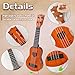 Kids Toy Classical Ukulele,17 Inch 4 Strings Guitar Ukulele Musical Toy,Educational Guitar Toy for Toddlers and Preschoolers