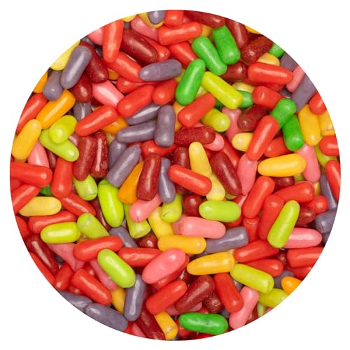 Image of Mega Mix Sour Mike and Ike Candy, 2 Pound Bulk Bag (32 Ounces), Chewy Candy, Vending Machine Candy, Gummy Candy Mix, Sour Candy
