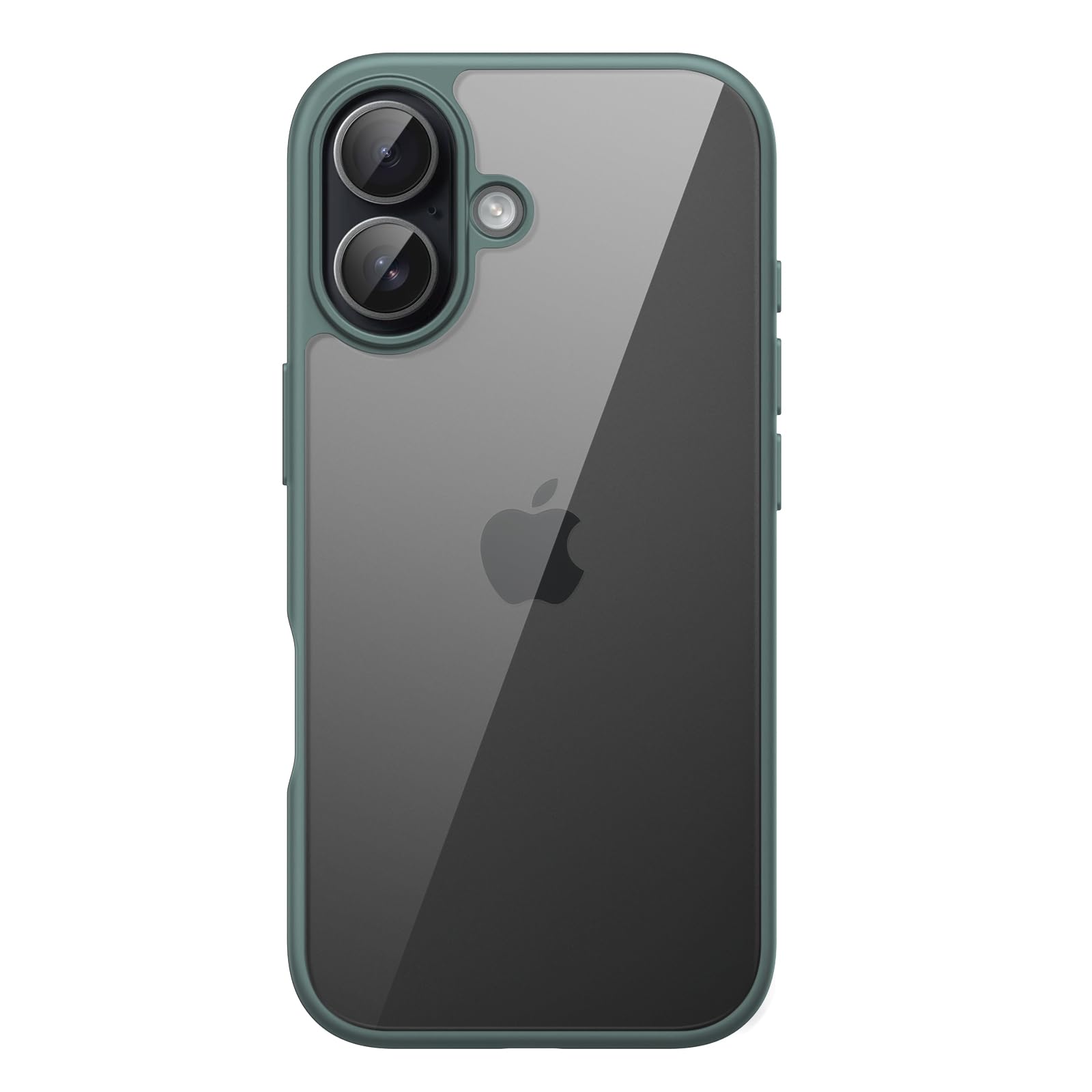 JETech Case voor iPhone 17 6,3-Inch, Schokbestendig Telefoon Bumper Hoesje Cover, Effen Kleur Matte TPU Frame, Krasbestendige Doorzichtige Achterkant (Lavendel