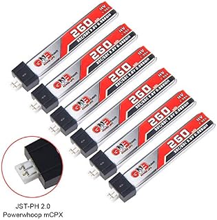 GAONENG 260mAh HV 1S LiPo Battery 30C 3.8V LiHV for Eachine US65 UK65