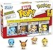 Funko Pop! Bitty: Pokemon - Squirtle, Eevee, Growlithe, and Psyduck - 0.9 Inch (2.2 Cm) Collectable - Stackable Display Shelf Included - Gift Idea - Party Bags Stocking