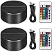 EEEKit 2 Pack 3D Night LED Light Lamp Base + Remote control + USB Cable Adjustable 7 Colors Decoration de la maison Decorative lights for bedroom child room living room bar shop cafe restaurant office
