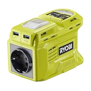 Ryobi ONE+ 18V Akku-Wechselrichter RY18BI150B-0 Solarkompatibel