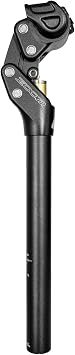 Zoom SP442 Suspension Seatpost, 27.2mm / 30.9mm / 31.6mm, Multi-Link Shock Absorbing Seatpost with 45mm Travel & Adjustable Preload for Road, Gravel, Commuter & E-Bikes, Max Load 242 lbs