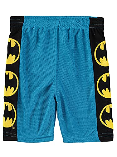 Batman Boys Toddler Dc Comics 3 Piece Tank, T-Shirt, And Shorts Lounge Set (Grey/Black/Blue, 2T) #TOP1