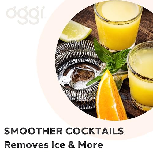 image for OGGI Hawthorne Strainer, Stainless Steel Strainer for Cocktails, Drink