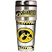Great American Products NCAA Iowa Hawkeyes Metallic Travel Tumbler, 16-Ounce