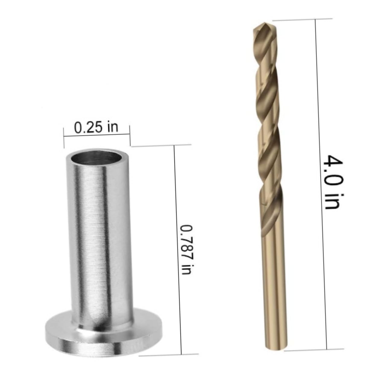 65pcs Stainless Steel Wire Rope Ferrules Kit DIY Cable Railing Protector Sleeves Steel Protector for Outdoor Indoor Use