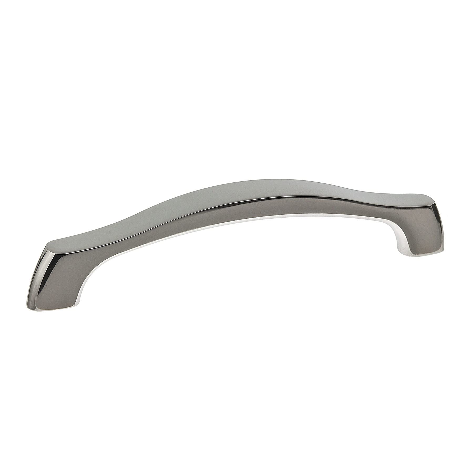 Tirador para muebles Richelieu de metal de 128 mm y níquel