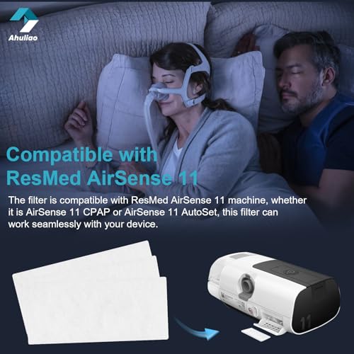 Image of 60 Pack for Resmed Airsense 11 Filter Replacement Resmed Airsense 11 CPAP Autoset Machine Supplies Filters