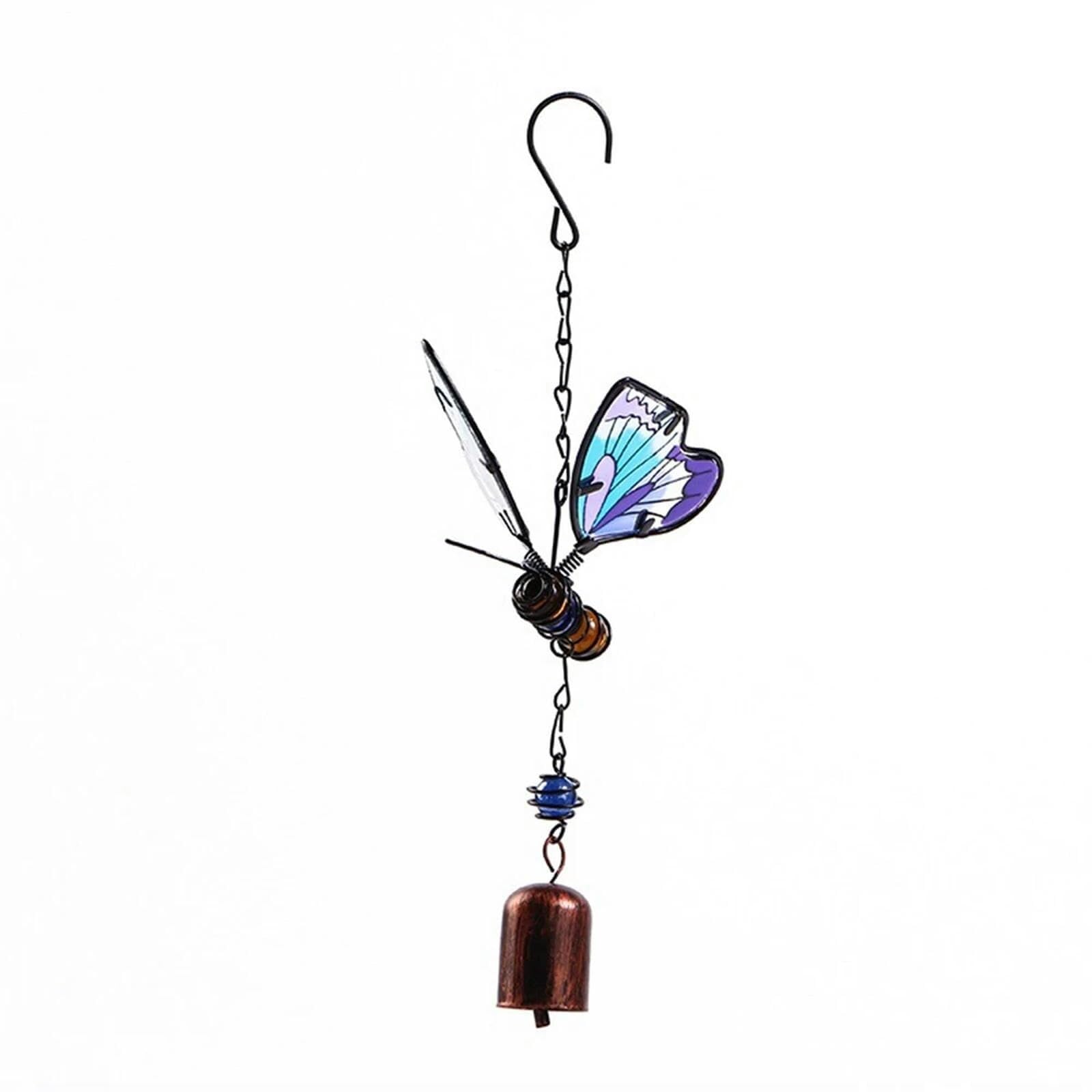 Creative Wind Chimes 3D Butterfly Handicraft Metal windchimes