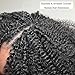 Knotless Pre Separated Human Hair Crochet Extensions for Braids Afro Kinky Curly Brazilian Virgin Feather Hair Bundles Boho Twist Braiding Hair for Black Women 16inch 120g