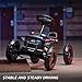 BERG Pedal Kart Buzzy Police Pedal Go Kart, Kids Ride On Toys | Pedal Cars for Kids 2-5 | Outdoor Toys Go Cart for Boys & Girls | Safe 4-Wheel Stability, EVA Tires