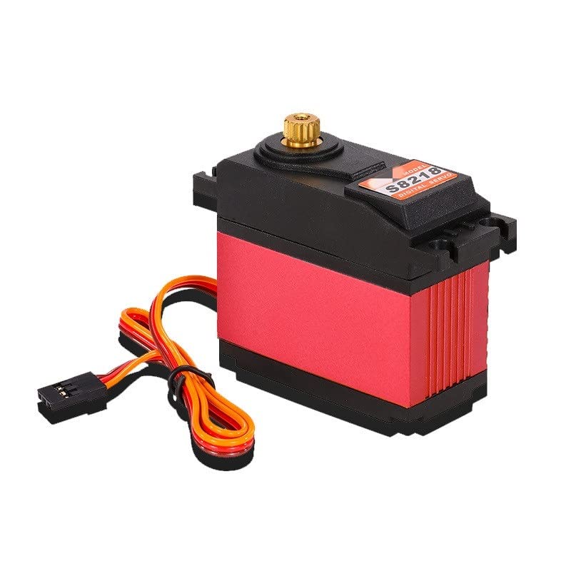 Dla CYS-S821 / 2 / 4pcs 18 40kg Metal Gear Digital 6V-7.4V 0.18s-0.20s / 60 High Torque HV Servo do samochodu 1/5 RC (Size : 4pieces)