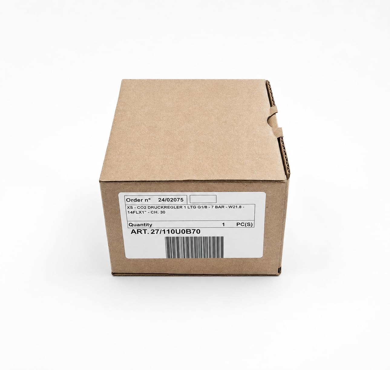 Umrüst-Set CO2 Druckminderer für große CO2 Mehrwegflaschen 2kg, 4kg, 6kg, 10kg geeignet für Quooker Cube | Große Kohlensäurezylinder für Quooker Cube |