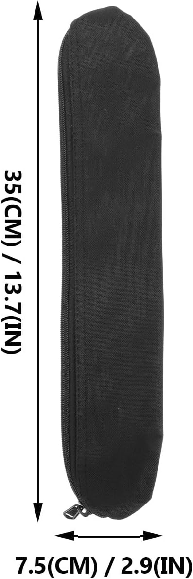 ARTIBETTER Waterproof Oxford Cloth Clarinet Storage Bag with Plush Lining, Handheld Wind Instrument Carrying Pouch for Portable Music Instrument Protection image 2