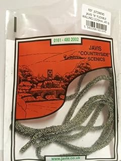 Javis Countryside Scenics Flexible Granite Walling N Gauge 4 feet Long for Modelling