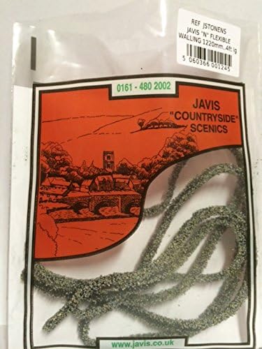 Javis Countryside Scenics Flexible Granite Walling N Gauge 4 feet Long for Modelling