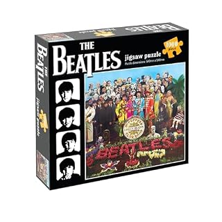 Paul Lamond Games The Beatles Segeant Pepper Puzzle (1000 Pieces) - Les Beatles, Paul McCartney, John Lennon, RIngo Starr, George Harrison Paul Lamond Games The Beatles Segeant Pepper Puzzle (1000 Pieces) – Image 2