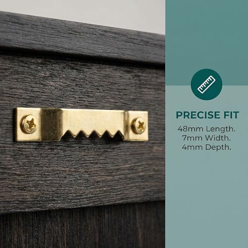 Grapelet Bildaufhänger - 20 Stück mit Schrauben - Aufhänger für Holzrahmen, Zackenaufhänger für Keilrahmen, Aufhänger für Bilderrahmen und Wechselrahmen aus Holz, Bilderrahmenaufhänger