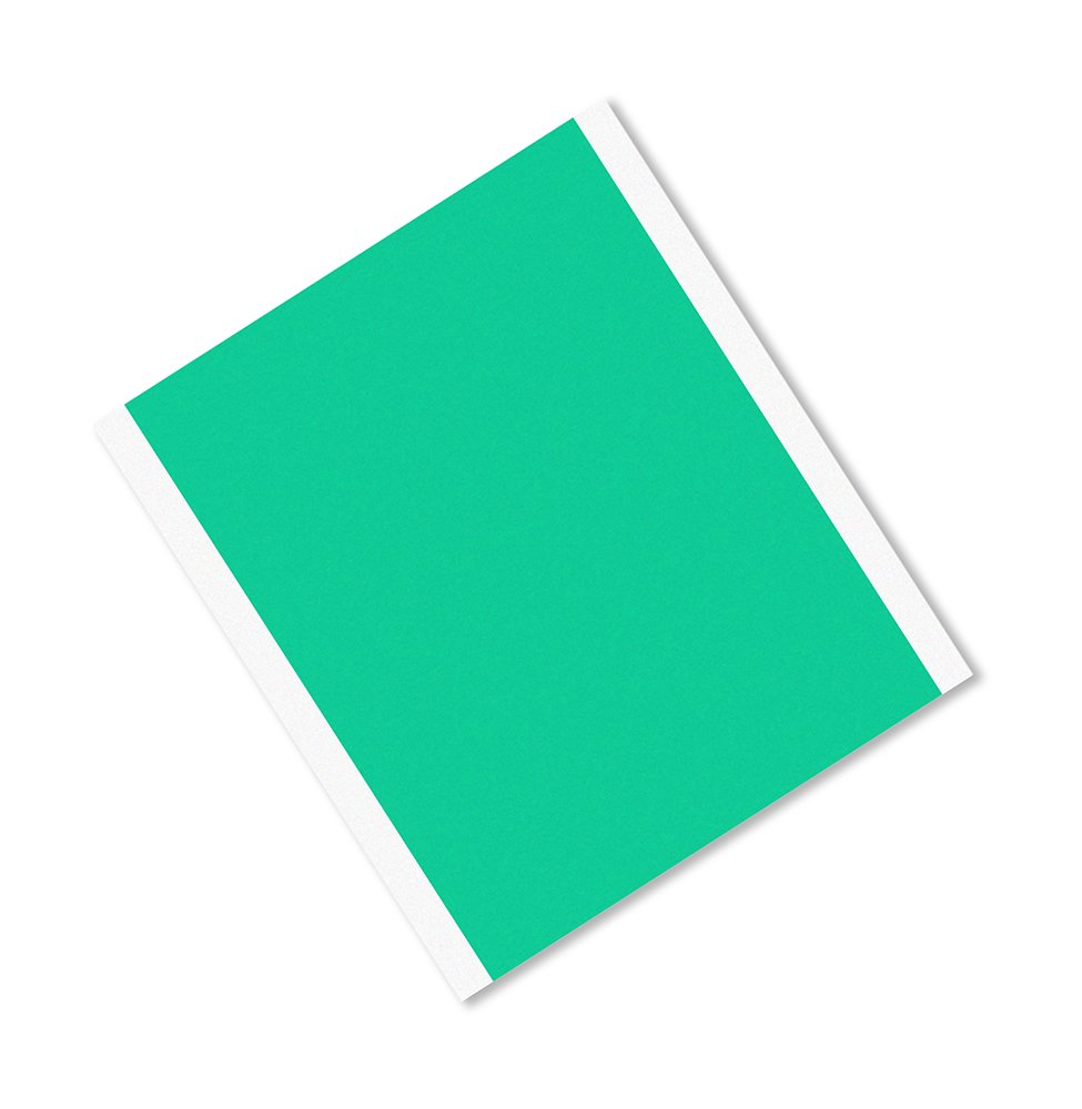 3M 8992 Dark Green Polyester/Silicone Adhesive Tape, 8 x 10.5 (25/roll)