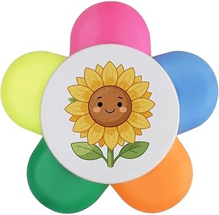 Azeeda 'Smiling Sunflower' Flower Shape Highl...