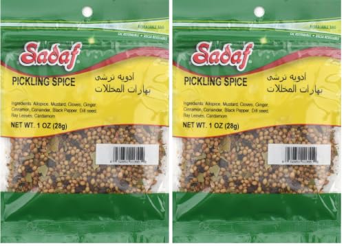 Sadaf Pickling Spice - Pickling Spice for Cooking & Food Flavoring - Mix Spices - Seasoning & Spices - Kosher & Vegetarian - 1 oz Resealable Bag (Pack of 2) image 4