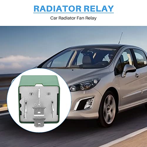 Wrtysully 12V 35A 5 Broches Refroidissement Radiateur Ventilateur Relais Vert 6547TX pour 206 207 306 307 406 407 807 – vue 4