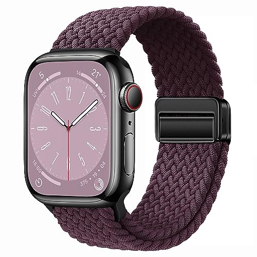 Nylon Sport Loop Watch Band Compatible with Apple Watch Bands for Women Men