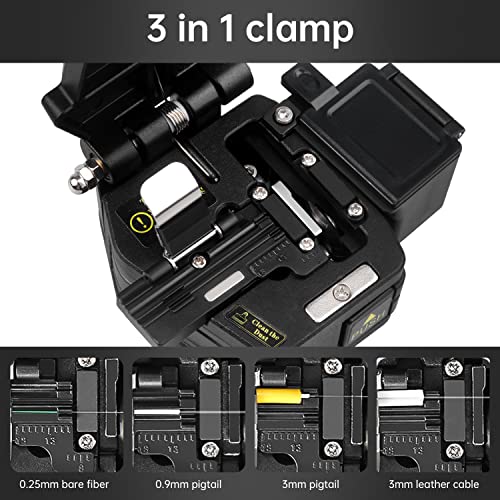 Duogalia - 4 in 1 Fiber Power Meter(-70~10dBm, Built-in 10Km Fiber Fault Detector) and Optic Fiber Cleaver A-60C, FTTH Fiber Optic Tool Kit For CATV engineering by Duogalia - Image 4