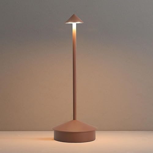 Miniatura 15 de Juego de 2 Lámparas de Mesa Inalámbricas Modernas, Lámparas de Escritorio LED Portátiles, Iluminación Recargable de Batería de 6000 mAh Operada por