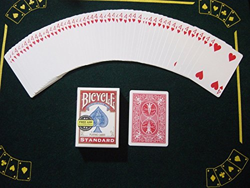 Baraja Bicycle Red Back Póker 52 cartas