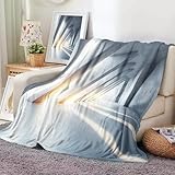 ESCENARIOS DE USO VERSÁTILES: Acurrúcate en tu sofá y cama con mantas de franela suaves y cálidas para disfrutar de las horas felices de tu familia mientras miras tus programas de televisión favoritos - Perfecto para uso en interiores y exteriores para brindar calidez consecutiva en climas fríos, especialmente para acampar y hacer picnic - Regalos para hombres y mujeres; Mamás y papás, San Valentín, Día de la Madre y del Padre; Navidad y Año Nuevo