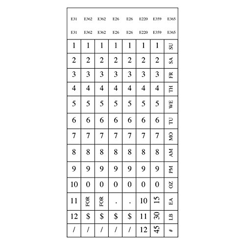 DayMark Plastic Date Coder DM4 SpeedyMark Express 20, 2-Line Marking Gun Labeler
